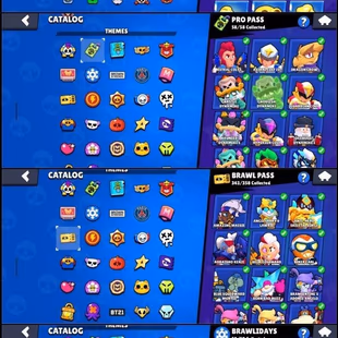 👑 570 SKINS KING FRANK ALIEN FAME ALL BRAWLERS HYPER 101K TROPHIES 1269 PINS MASTERS OLD BP SKINS 2 PRESTIGE 36 BUFFIES - Image 8