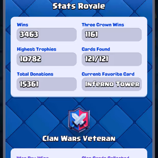 ❗[ 45X CARDS MAX ]❗EVOLVED: 19 || LVL 16 : 3 || ELITE : 13 || LVL 14 : 29 || EMOTES: 123 || LVL: 62 || TROPHY: 10000 - Image 3