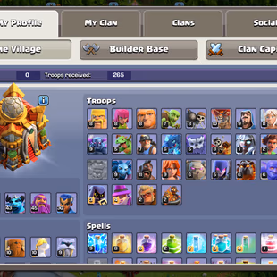 🔥[TH 16 NEAR MAX - 80-80-43-45-30 HEROS]🔥 SPIKY BALL [20] - FIRE BALL [20] - ELECTRO BOOTS [17] - ROCKET SPEAR [17] - Image 4