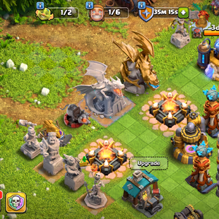 🔥TH 18 ALMOST MAX🔥XP 215-ALMOST 5 EPIC EQUIPMENT MAX-HERO MAX-DEFENSE ALMOST MAX-NC YES-BOTH DRANGON STATUE-BEST DEAL - Image 3