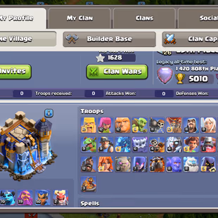 Th18 Almost Max | Hero-96-103-79-50 | Equipment-13-Epic Almost Max | XP-213 | NC-Yes | BEST-DEAL   - Image 3