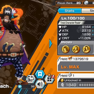 [3899][IOS+ANDROID] 7 EX - CAN 5 MAX - Dark Blackbeard + Kuzan + Zephyr + Garp + Luffy + Zoro + Saturn , 1173 fragments  - Image 4