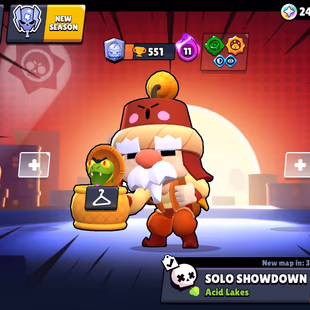 🔥 RARE STAR SHELLY MERCHANT GALE 🔥58K TROPHY  91 BRAWLERS TOTAL 49 MAX 29 HYPERCHARGE  FULLY SAFE AND SECURE  - Image 1