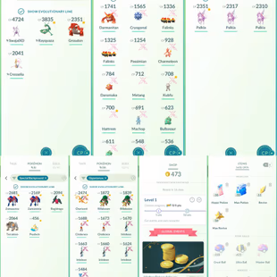 [G303] 2x CLONE VENASAUR (TRADABLE) RARE I 6x ARMOUR MEWTWO (TRADABLE) RARE I LEVEL 68 STACKED ACCOUNT I 763 SHINY I 358 - Image 6