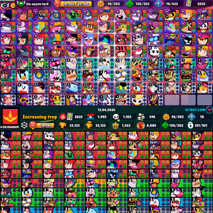 Two Game Added [BS+COC] [] Trophy 53k [] 101 All Brawler [] Max 53-Hyper 46 [Legend Hit] [] COC-Th18 Strong Account - Image 3