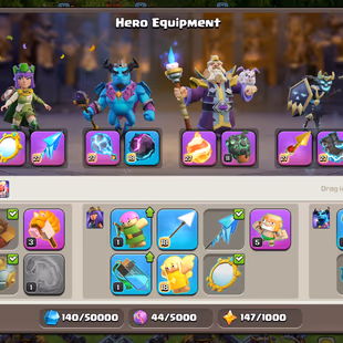 🌲[ 7 EPIC MAX [RARE]🌲PREMIUM TH-17 || SB-MM-FA-MT-FB-RS-EB [MAX] || GG [23] || HEROS: 98-78-63-80-53 || BEST DEAL - Image 5