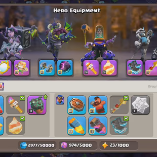 COSMIC SCENARY💃TH18 BEST MAX DEFENCE WALLS💃[HERO-105-105-88-80-50-20] | [14 EPIC EQUIPMENT ALMOST MAX] | NC YES - Image 6