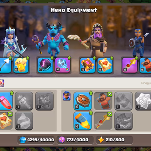 💫[ TH-15 NEAR MAX ]💫WALLS MAX || HEROS: 78-81-56-61-28 | NEAR MAX DEF - TROOPS || 3333 GEMS || FAST DELIVERY   - Image 6