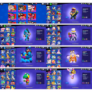 99/99 BRAWLERS - CR 22 EVO🪖 | THROPHIES 71363🏆 | 99 MAX - 97 HYPERCHARGED | 431 SKIN (97-111-177-18-17-11) | 24 MAX WS - Image 5