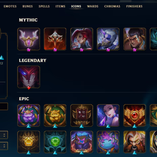 SEVER [ Br ] - 217 LVL  - EMERALD LAST RANK - 157 SKINS - FULL CHAMP [ 12622 BE - 23 RP ] - FULL ACCESS  - Image 6