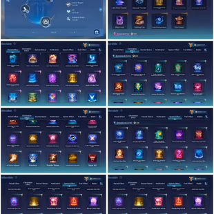 [IOS/ANDROID] CEL LVL 126 | 132 HEROES | 582 SKINS | MEGA 2 | COLLAB | 5 LEGEND INC GRANGER | 2 AOT LEVI MIKASA - HAYA  - Image 7