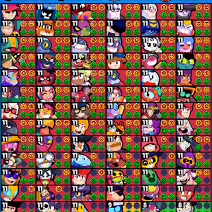 Billing 58K [] Brawler 101/101 [] Trophy 73K [Max Brawler 75] Hyper 65 [Availabele Make 75 Hyper instant] Skins 350 BEST - Image 3