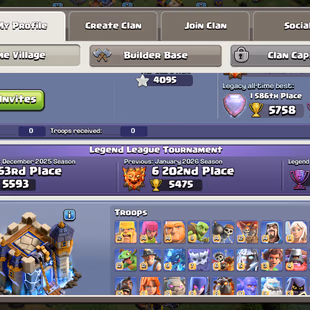 🔥NEW UPDATE MAX🌟[TH18] FULLY MAX PROFILE || 6 HERO MAX || ALMOST 12 EPIC EQUIPMENT MAX || CRAFT FULLY MAX || CHEAP - Image 4