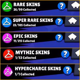 🔥 329 GEMS 🔥29 K Trophy - XP 82 - 70 BRAWLERS - 10 MAX 3 HYPERCHARGED - 23 Super Rare . 11 Epic skins - FREE NC - A916 - Image 3