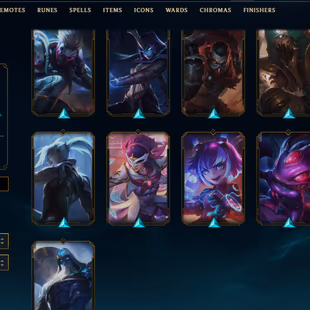 SEVER [ LAS ] -302 LVL  - LAST GOLD  - 114 SKINS - FULL CHAMP [ 1389 BE - 19 RP ] - FULL ACCESS  - Image 6