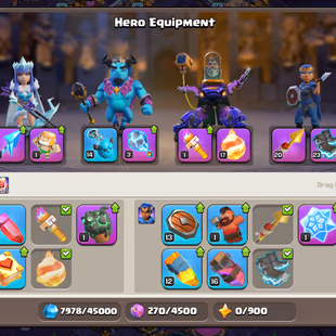 🔥Cosmic Scenery 🔥 || Th15 Maxed || High Epic Equipment || Heroes 90-90-70-65-40 || 6 Builders || Nc Available - Image 5