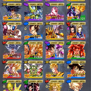 D842-IOS+Android-8 UL(SS4 Vegeta+Cell+SS4 Gogeta+SS2 Gohan+Super Vegito)+55 Legends+Vip Equi+Good Team Future,Fusion - Image 4
