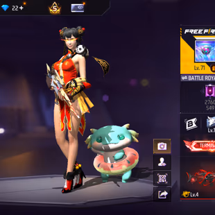 X181|Lvl 71|64 CHARACTER|243 COSTUME(26 MYTHIC)|347 WEAPON(7 EVO+48 MYTHIC)|M1014 Scorpio LvL 4|Scar Megalodon Alpha Lv  - Image 2