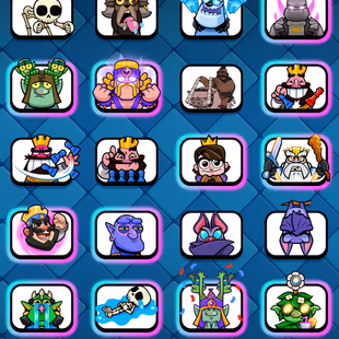 RARE ACCOUNT 75 LVL || KT 16 || 103 MAX CARDS(17 LVL 16-34 LVL 15-52 LVL 14) || 164 EMOTES ||  ULTIMATE CHAMPION BADGE  - Image 7
