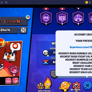 335 SKINS | 82.600 TROPHIES | 101 BRAWLERS | 40 HYPERCHARGE | 53 MAX | 52 PRESTIGE | 14 BUFFIES - Image 7