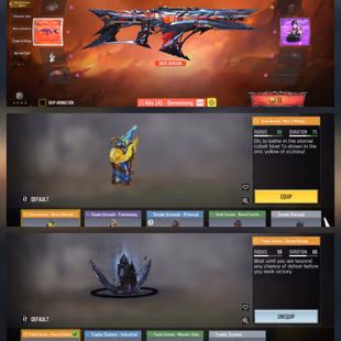 ID Level 134 | Mythic Type 25 - Depstar Piercer | 4x Legendary Weapon | 71x Epic Weapon | 44x Epic Soldier | Instant - Image 5