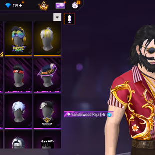 X210|Lvl 55|30 CHARACTER|77 COSTUME|153 WEAPON(9 EVO+23 MYTHIC)|M1014 Scorpio Lv.4|Ak47 Blue Draco Lv.3|Scar Megalodon L - Image 7