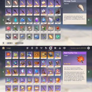 All Platform - EU - AR60 - 68 Character 21 5'Star - 14 Weapon 5'Star - Skirk - Xilonen - Columbina - Raidern Shogun - Fu - Image 3