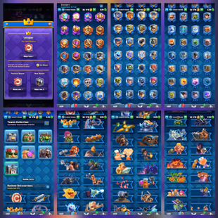 🔥Arena 25 🔥KT 15 [Trophy 10227] 49x Max Card | 16x Evo Card | 105x Emotes | 9 Year's Old ID | Xp 56 | Instant Delivery - Image 3