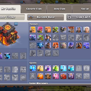 TOWNHALL 10 - 85 XP - 35-33-20 HERO - 5 BUILDER - CHEAP - AVAILABLE - INSTANT - Image 2