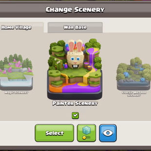 Th16 rush account | rename free | 3100 gems | high gems account | 1x paid scenery available | th16 donation account |  - Image 3