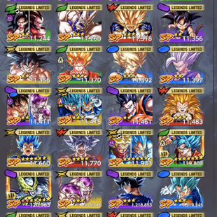 B17-IOS+Android-Vip Future+6 UL(Zamasu+Rose+SS2 Gohan)+LR Vegito+44 Legends+Vip Equipment+Good Zenkai+Zamasu Red+Goku B - Image 4
