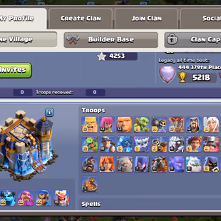 Th18 Almost Max | [5-Hero Maxed-Duke-15] | [Blacksmith [14-Epic Almost Max] | Wall Max Full | Defence Max | XP-254 | NC - Image 3