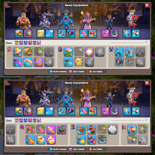 🔥TH-18 NEAR MAX🔥XP-220! MAX WALLS! 8X HIGH LVL EPIC EQUIPMENTS! HEROES:-89-96-46-60-50-14! GREAT PETS! FAST DELIVERY - Image 5