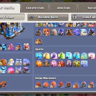 414💃TH18 NEAR MAX PAID 50x SKIN 10x SCNRY💃[5 HERO MAX-105-105-95-80-55-12] [14 EPIC EQUIPMENT MAX ALMOST] NC YES - Image 4