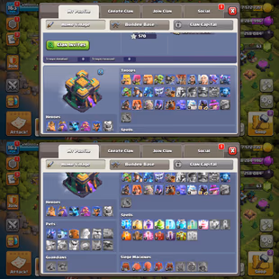 PREMUM TH-14! XP-163! 3X EPIC EQUIPMENTS! HEROES:-56-63-40-43-25! 3X PETS! FAST DELIVERY - Image 3