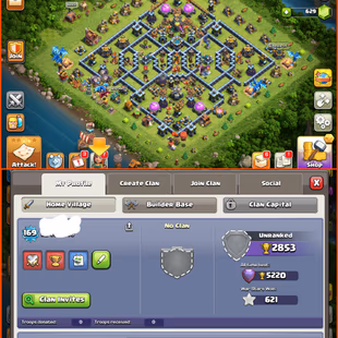  🔥TH14 STACKED | 5220 PB | LVL 169 | STRONG HEROES | BH10 MAX | RENAME | INSTANT - Image 2