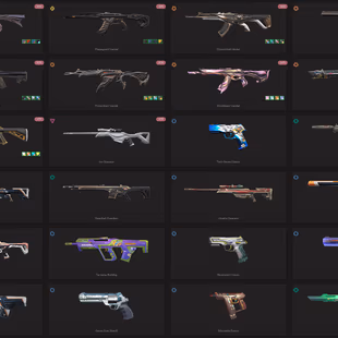 [LATAM] 11 Vandals | Champions 2024 Phantom | Peak Diamond 2 | 32,525 VP Spent | 130 Skins | Level 339  - Image 6