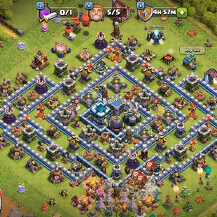 CHEAP TH13 - HEROES : BK67-AQ67-MP40-GW42-RC7 | 184 XP | 1226 CWL LEAGUE MEDALS | GOOD MAGIC ITEMS | INSTANT DELIVERY - Image 1