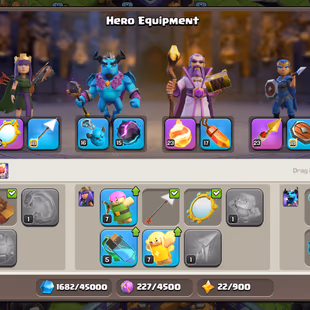 🔥XP 177!TH 15 NEAR MAX🔥HERO-77-90-54-59-39!NC YES!MAX WALLS!NEAR MAX DEFANCE! STANDER TROOPS! INSTANT DELIVERY  - Image 6