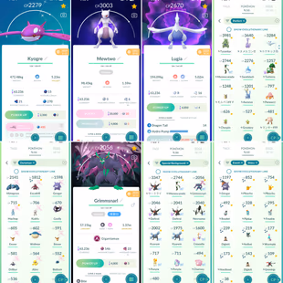 SHINY COSTUME GENGAR 💎 135 SHINY 💎 SHINY NECROZMA PALKIA KYOGRE [] 95 LEGENDARY [] SHINY COSTUME GENGAR PIKACHU [] MEW - Image 3