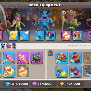 🔥 TH-18 MAX ACCOUNT 4 HERO MAX🔥 | 11 EPIC EQUIPMENT | 15 BEST HERO SKIN | FULL ACCESS | FAST DELIVERY - Image 6