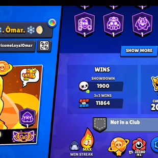 FREE NC 🎄 68200- TROPHY 🎄 350X SKINS | 100/100 BRAWLER | 51X MAX | 51X HYPER | 117/109X SUPER RARE SKINS | BEST DEAL - Image 5