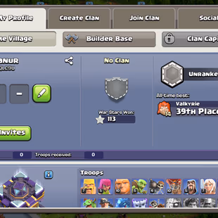 ❗[ TH-15 - 5 STARS TOWN HALL ]❗S.BALL [20] - FIREBALL [20] - NICE EQUIPMENT || HEROS: 58-60-10-30-17 || RENAME FREE - Image 2