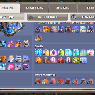 RANK / 21X SKINS 🎄 TH18 MAX BASE 🎄 SB-MAX!GG-MAX!MM-MAX!FB-MAX!RS-MAX!EB-MAX | HERO-105-105-95-80-55 | 243-XP | BH MAX - Image 4