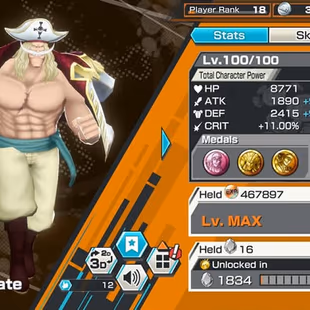 [3902] [IOS+ANDROID] 5 EX MAX - Kizaru + Saturn + Whitebeard + Luffy + Roger, Support 142 , Good Medal Price - Image 6
