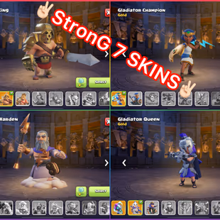 🎯HIGH VALUE TH16) 4144 RAID MEDALS 💯 LOADED 2K GEMS BUILDER APPENTICE MAXED / HEROES 81-83-61-56-32 BH 10 FASTEST - Image 6