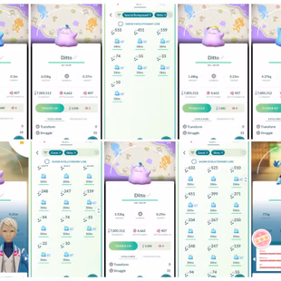 Level 70 Pokemon go account l 7.0M Stardust l 65 Shiny l MASSIVE Ditto Collection l Shiny background l name changable  - Image 3