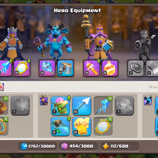 TH 12 ! Th12 Full Max ! 7 Epic Equipment ! Namechange Available ! TownHall 12 - Image 5