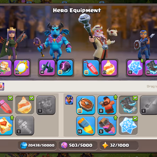 🌲[ 17'000 GEMS ]🌲PREMIUM TH-18 || EB [26] | SB-FB [23] | SNAKE-AF-MM [20] | HEROS: 86-67-50-59-41 || BEST DEAL - Image 6