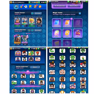 🔥PRO Clash Royale Account - LVL 60 - King Tower 16🔥 -[14]Lv15 Cards [54] Lv14 Cards | 10 Evolutions | [121] Emotes  - Image 5
